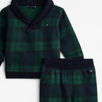Babies’ Black Watch Top & Jogger Set
