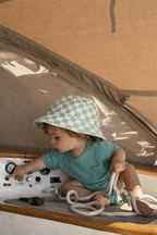 Checkered Bucket Hat
