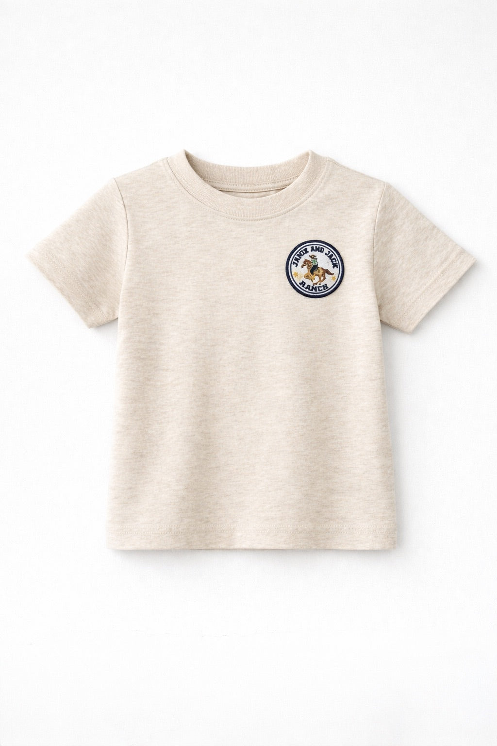 Cream Polo T-Shirt