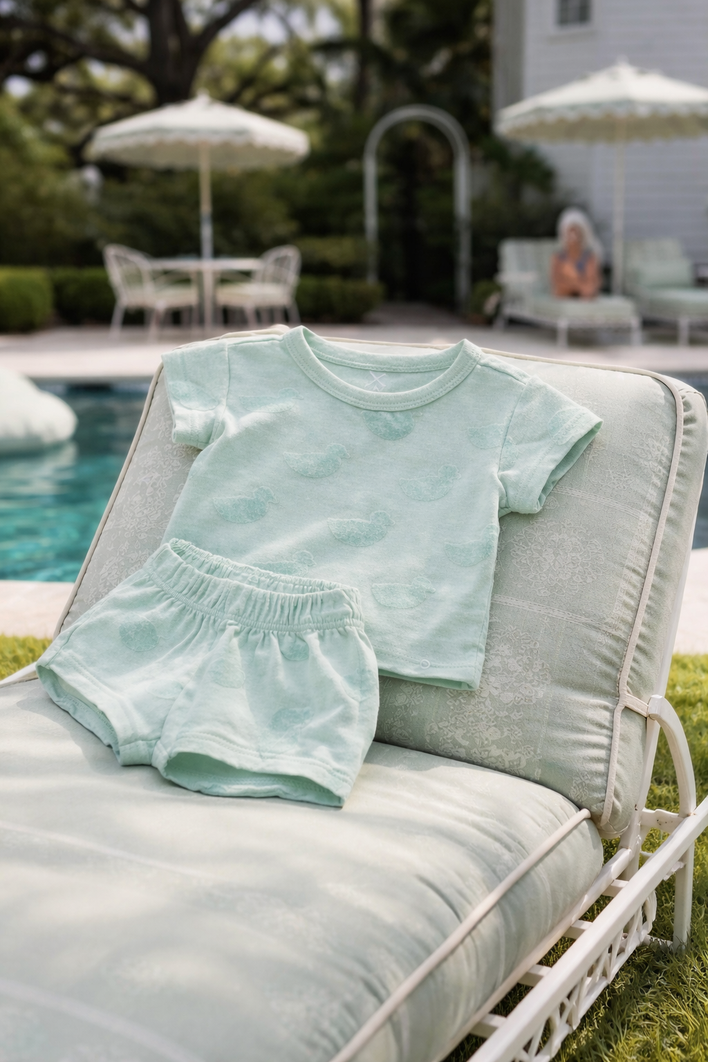 Baby Duck Mint Set