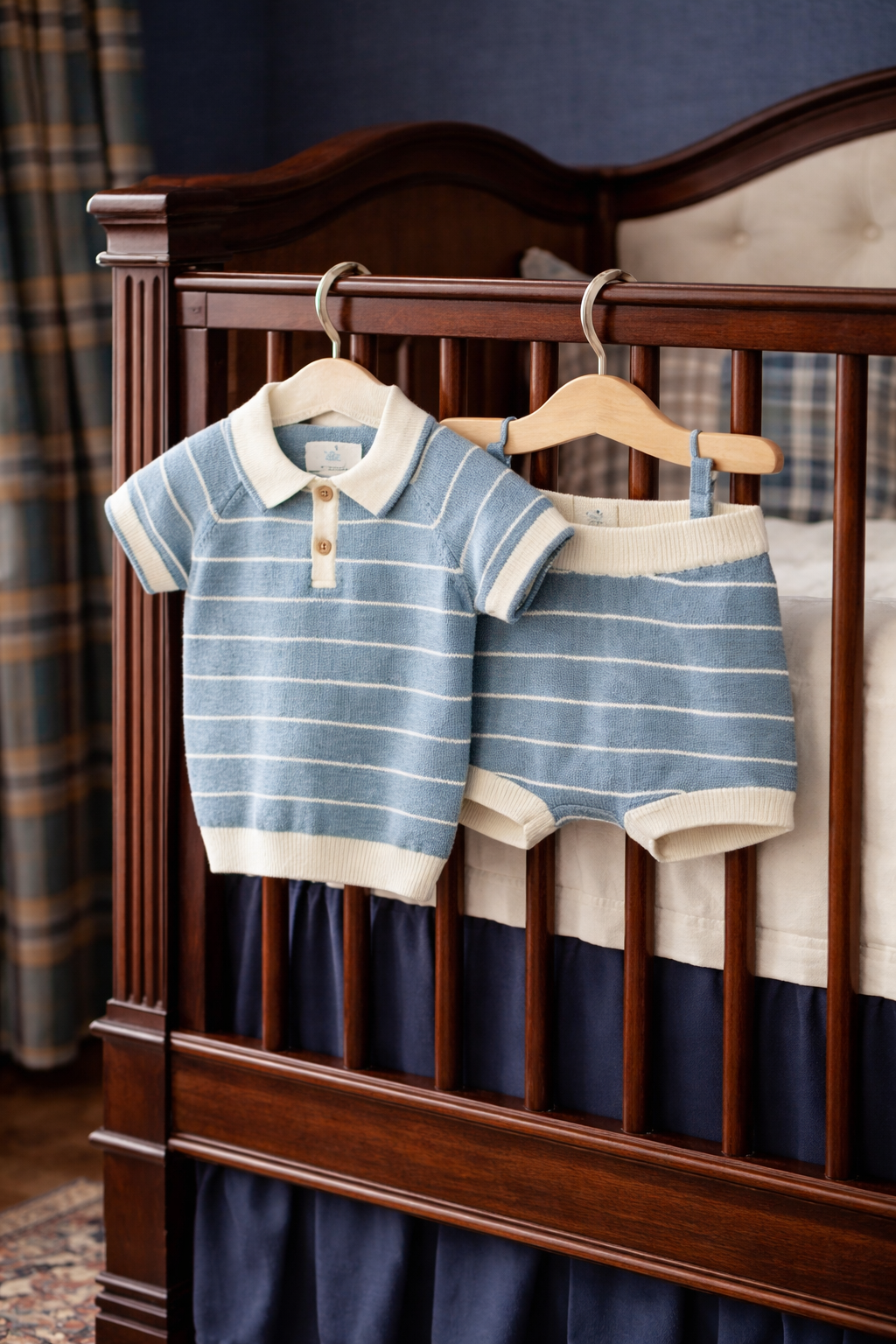 Blue Striped Set