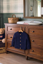 Navy Sweater-Jacket