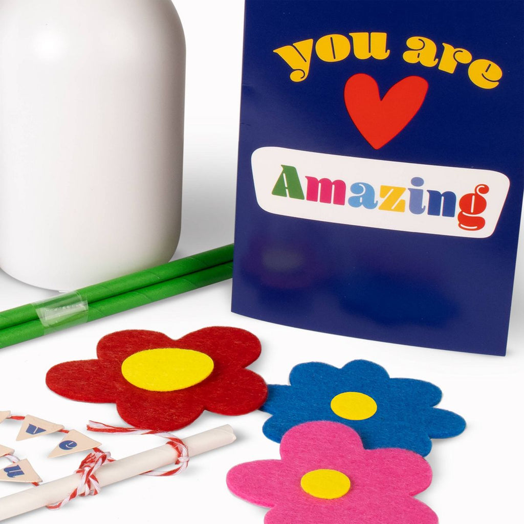 Felt Flower Craft Kit