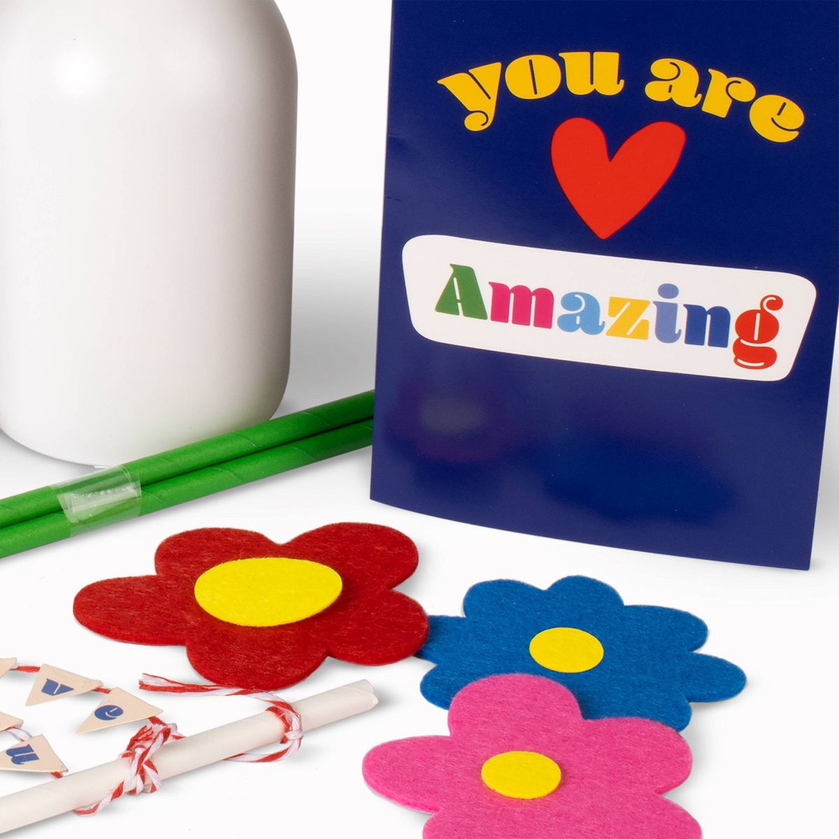 Felt Flower Craft Kit