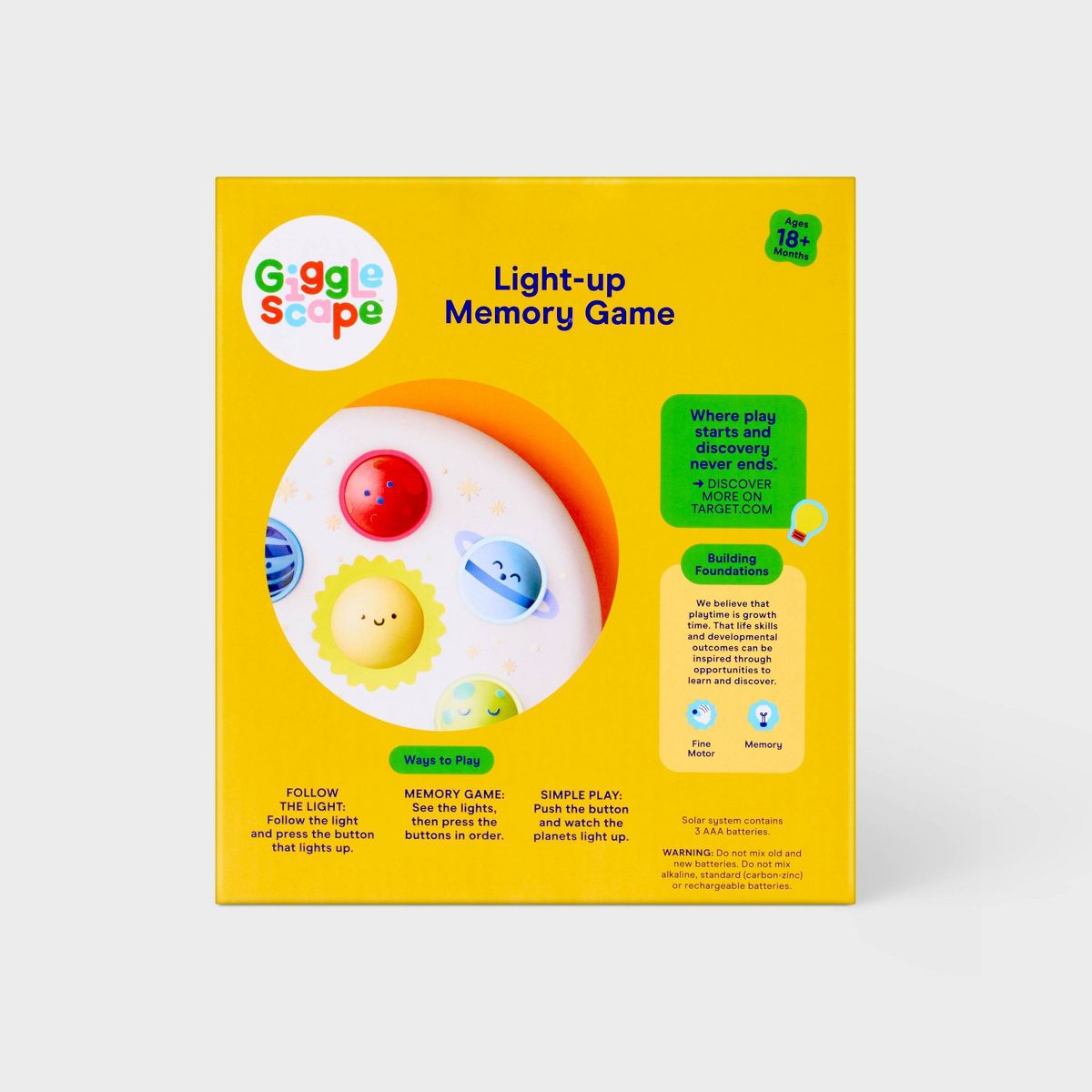 Space Electronic Travel Toy