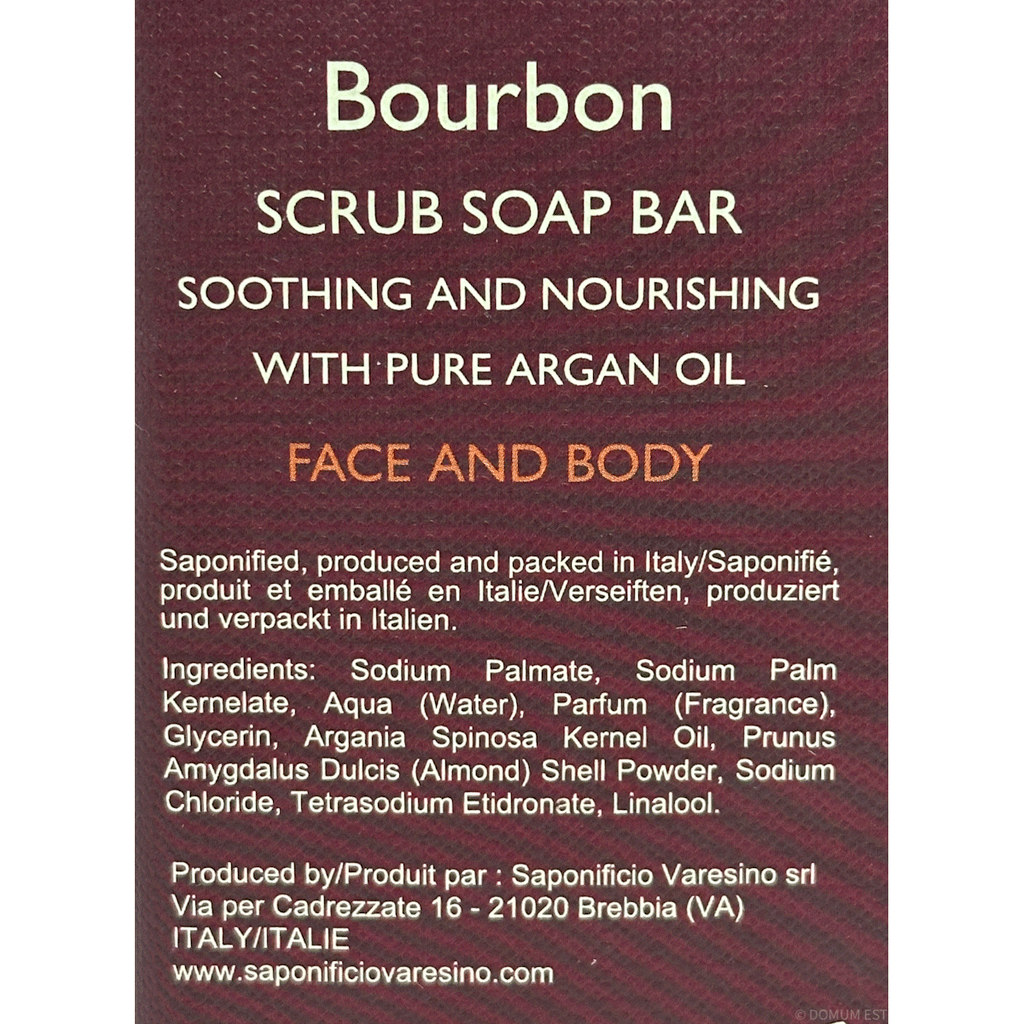 Green Tea And Bourbon Scrub Soap Bar